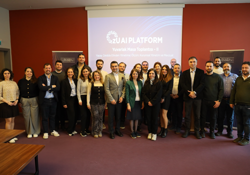OzU AI Platform Yuvarlak Masa Etkinlik Serisinin İkinci Oturumu Gerçekleştirildi